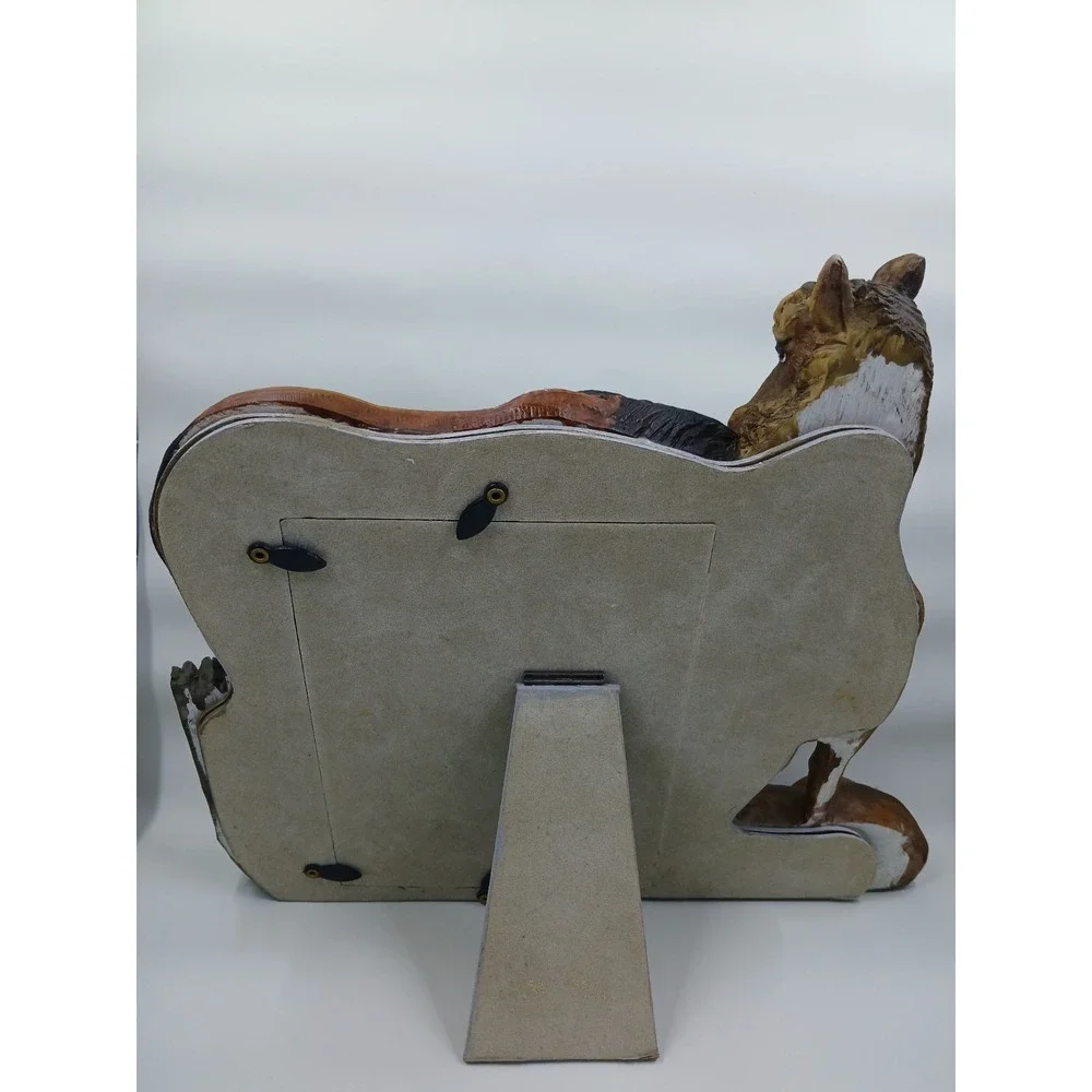3D Picture Frame Western Horses Rustic Equestrian‎ Fits 4